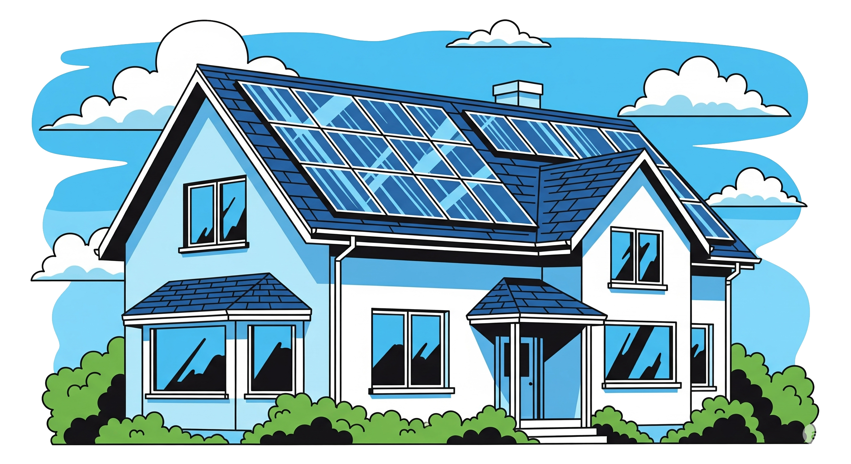 太陽光発電システム設置住宅